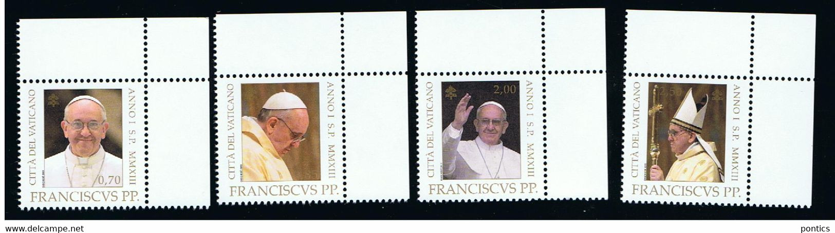 2013 - VATICAN - VATICANO - VATIKAN - S13G -    MNH - SET OF 4 STAMPS ** - Other & Unclassified