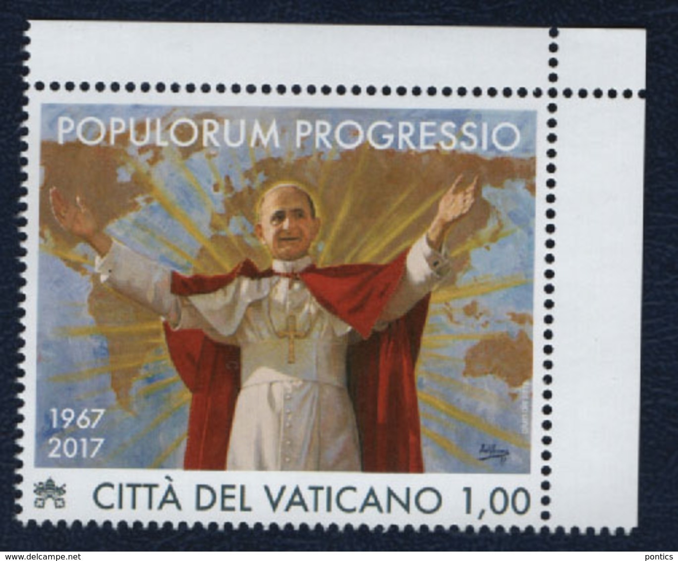 2017 - VATICAN - VATICANO - VATIKAN - S22G - MNH SET OF 1 STAMP ** - Autres & Non Classés