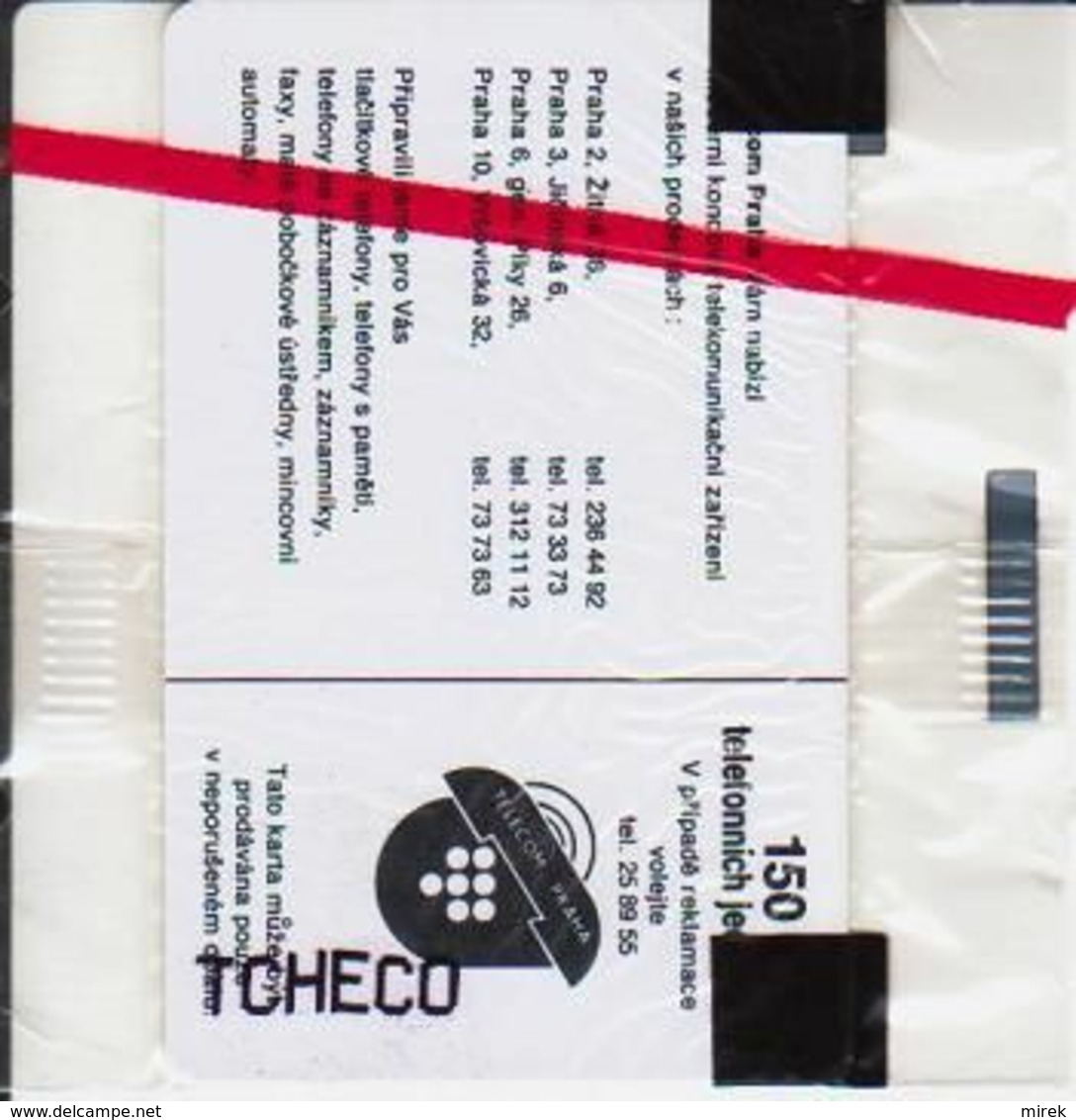 7/ Czechoslovakia; C5. CN: 34802 Small !!, On Wrapper Text "TCHECO", Very Rare - Tsjechoslowakije