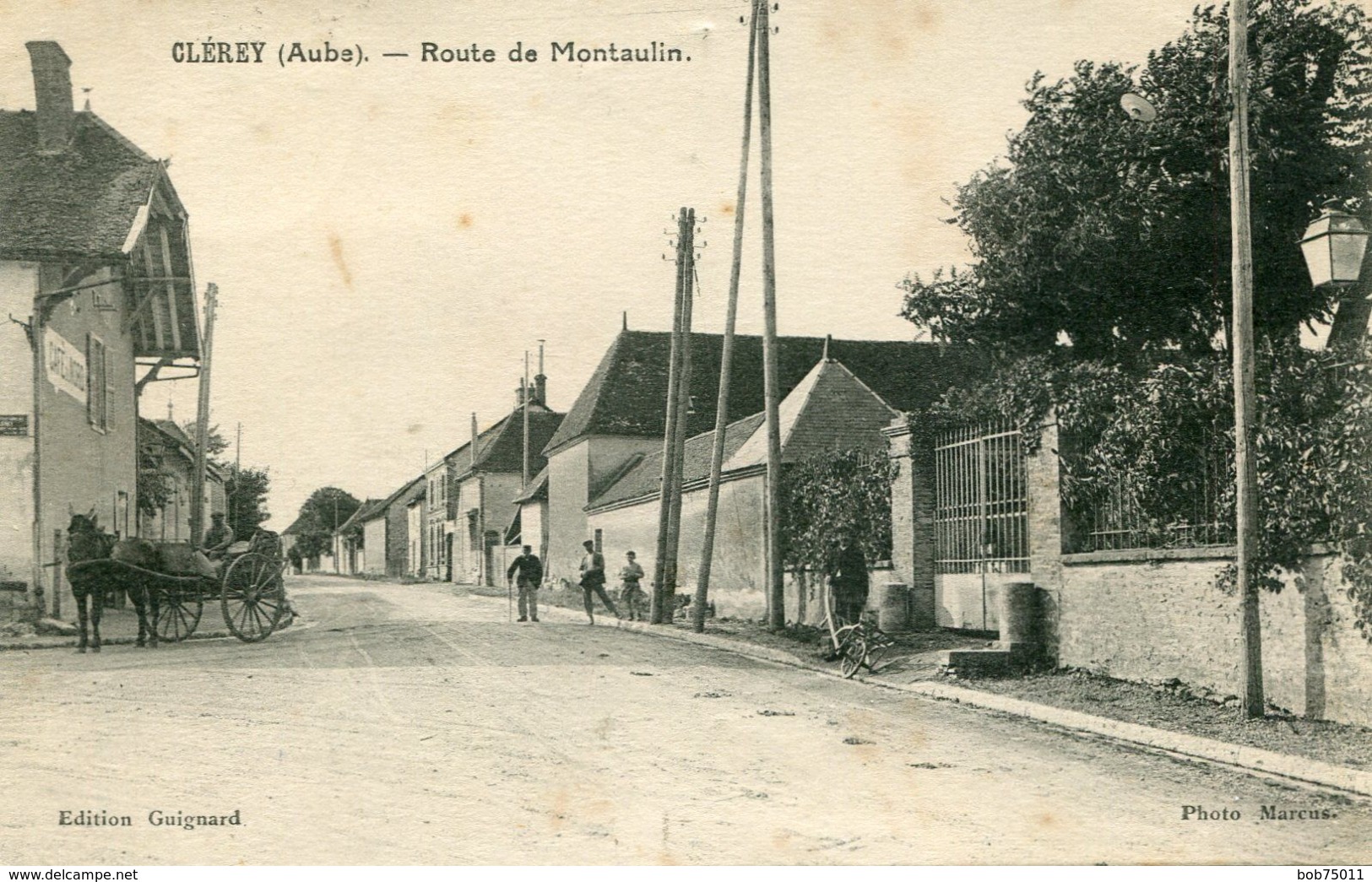 CLEREY , Route De Montaulin - Autres & Non Classés
