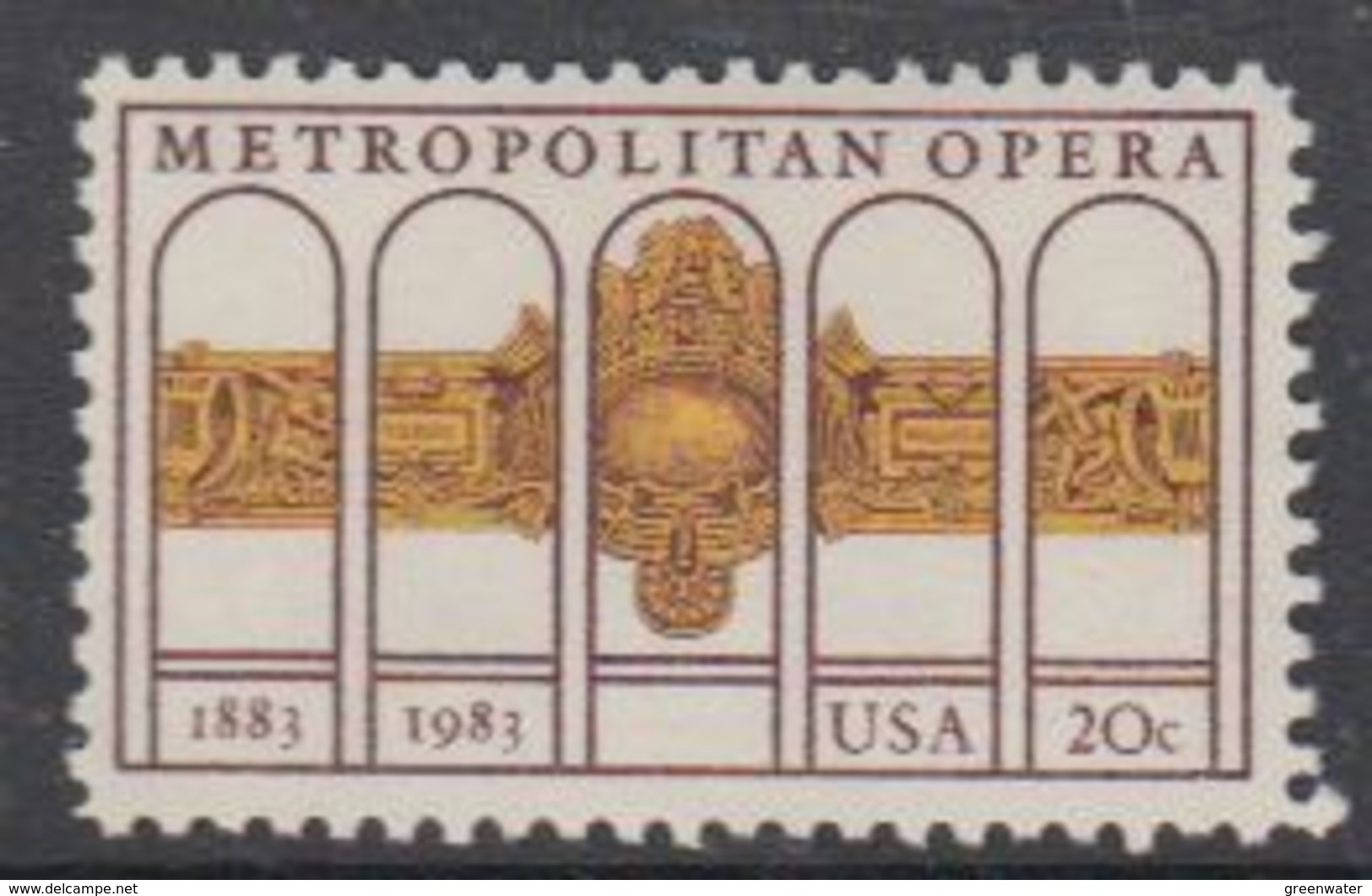 USA 1983 Metropolitan Opera 1v ** Mnh (49324B) - Altri & Non Classificati