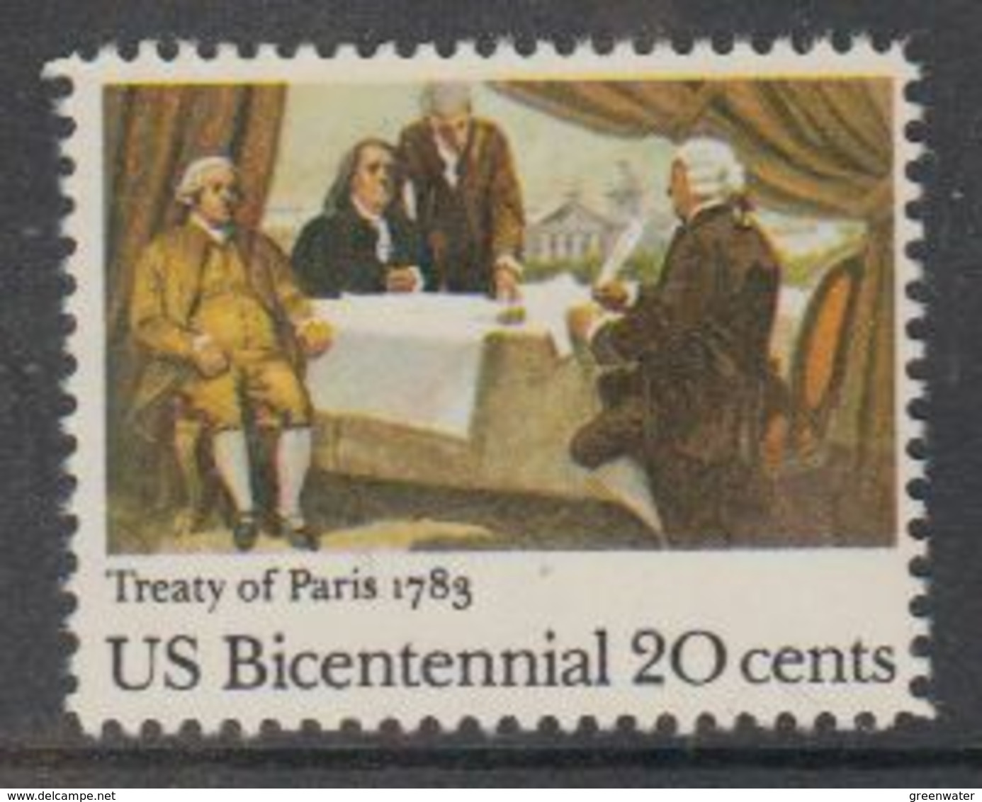 USA 1983 US Bicentennial / Treaty Of Paris 1v ** Mnh (49324D) - Other & Unclassified