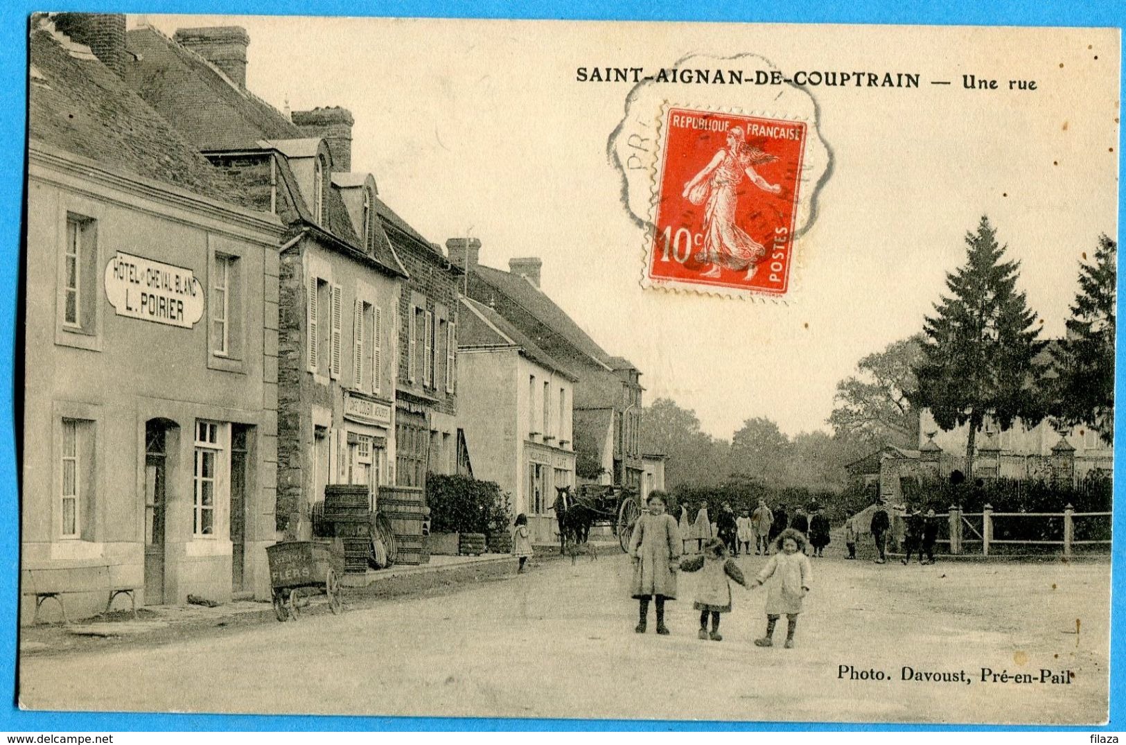 53 - Mayenne - Saint Aignan De Couptrain Une Rue (N1301) - Saint Aignan Sur Roe