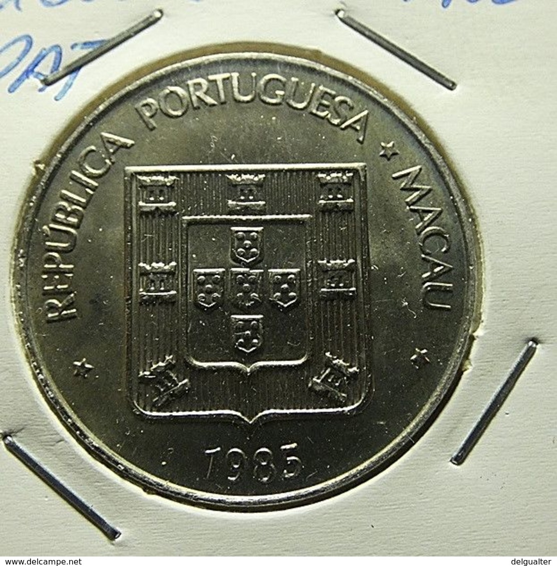 Portuguese Macau 5 Patacas 1985 - Other & Unclassified