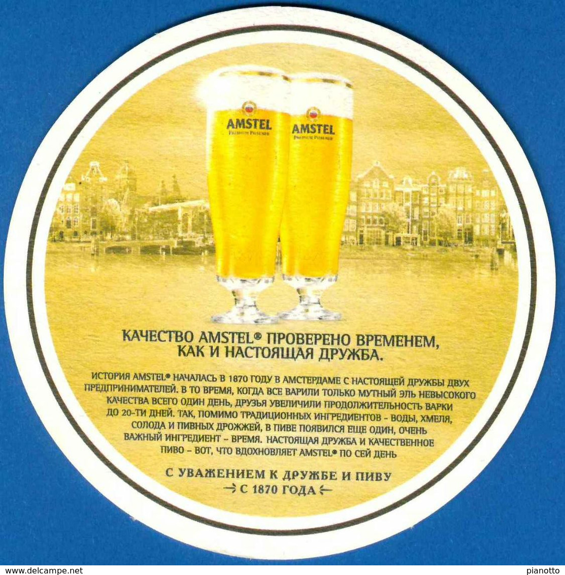 Russia - Bierdeckel - Amstel (345/1) - Bierviltjes