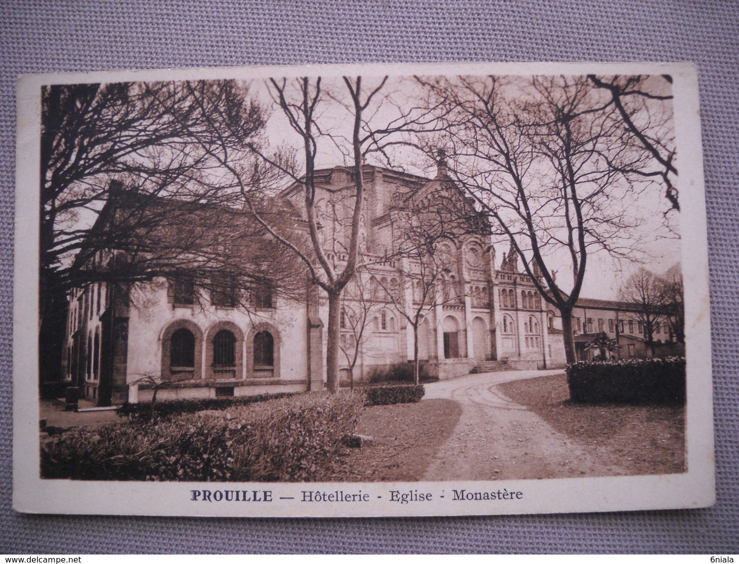 1917 Carte Postale  PROUILLE    Hôtellerie    Eglise   Monastère     11 Aude - Other & Unclassified