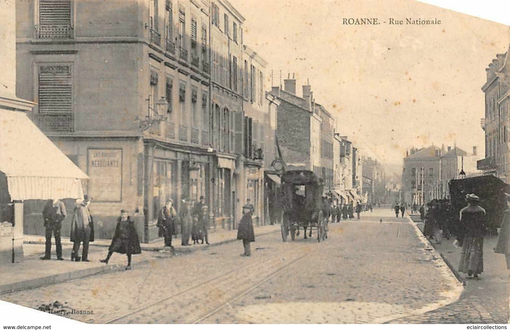 Roanne         42        Rue Nationale      (voir Scan) - Roanne