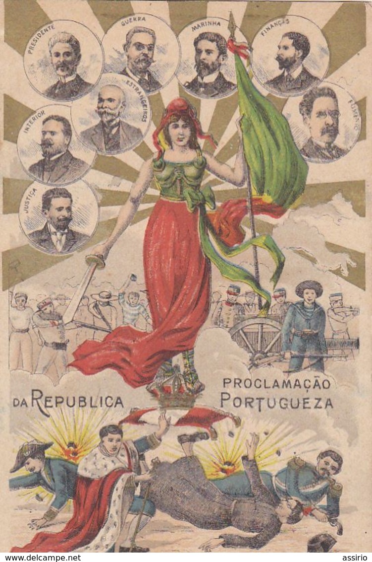 Portugal -Proclamação Da Republica  Portugueza - Lisboa