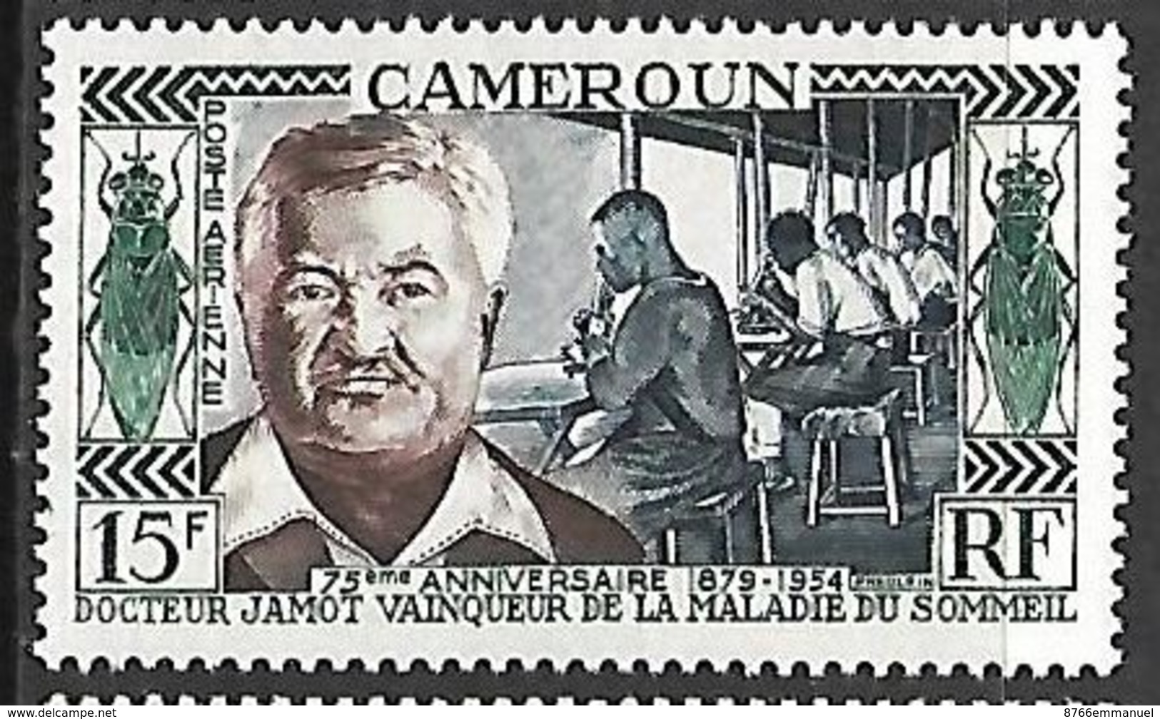 CAMEROUN AERIEN N°45 N* - Airmail