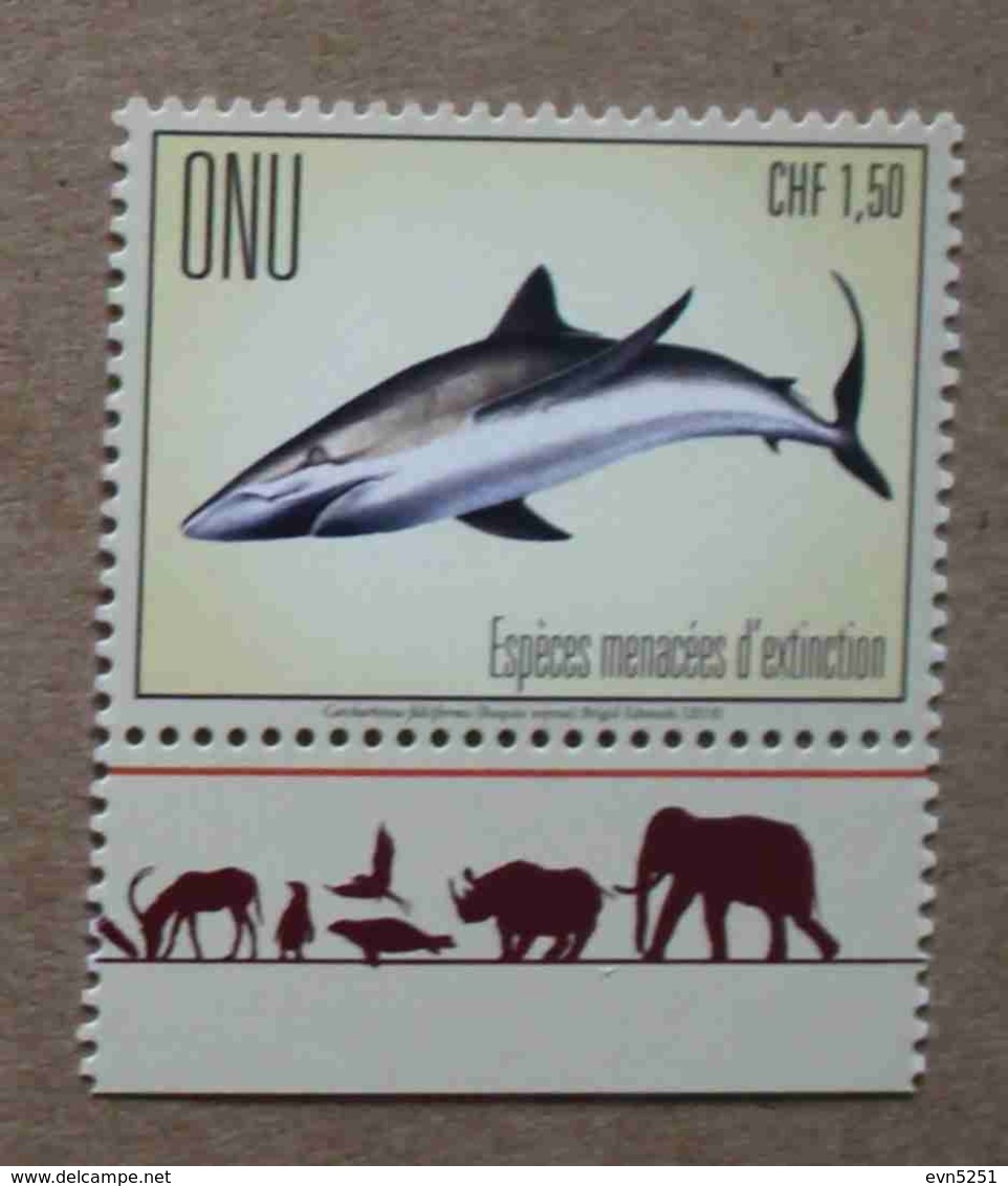 Ge18-01 : Nations-Unies (Genève) / Protection De La Nature - Requin Soyeux (Carcharhinus Falciformis) - Nuovi