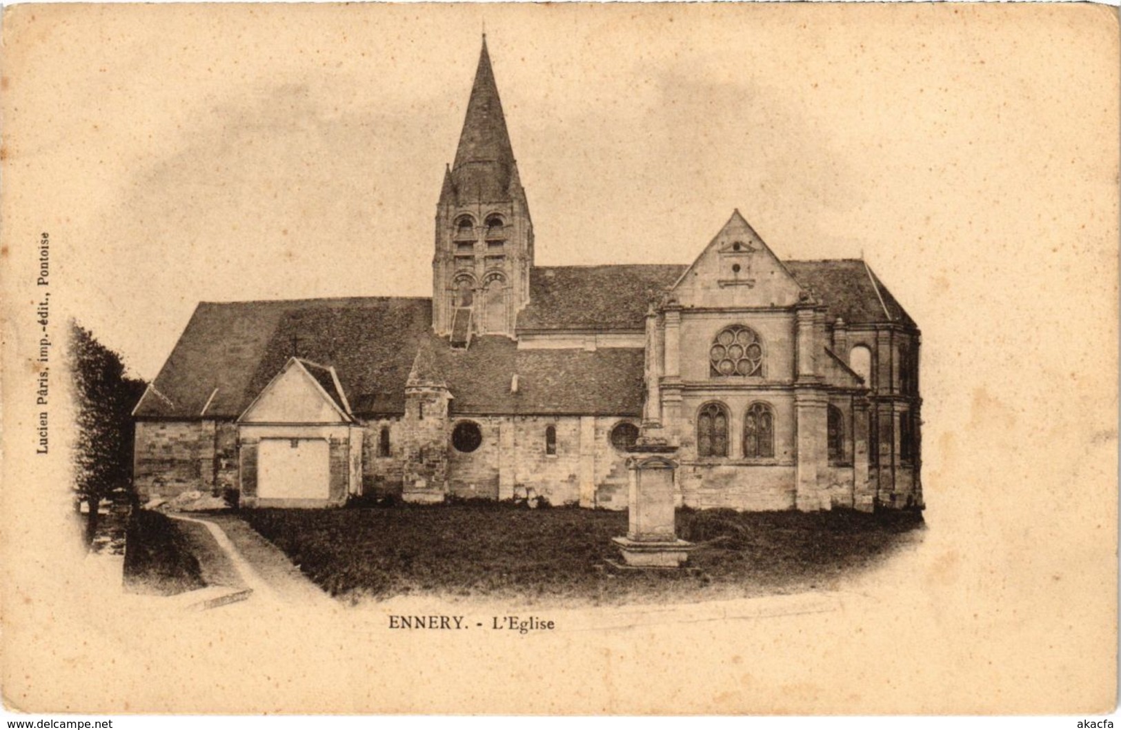 CPA Ennery - L'Église (107677) - Ennery