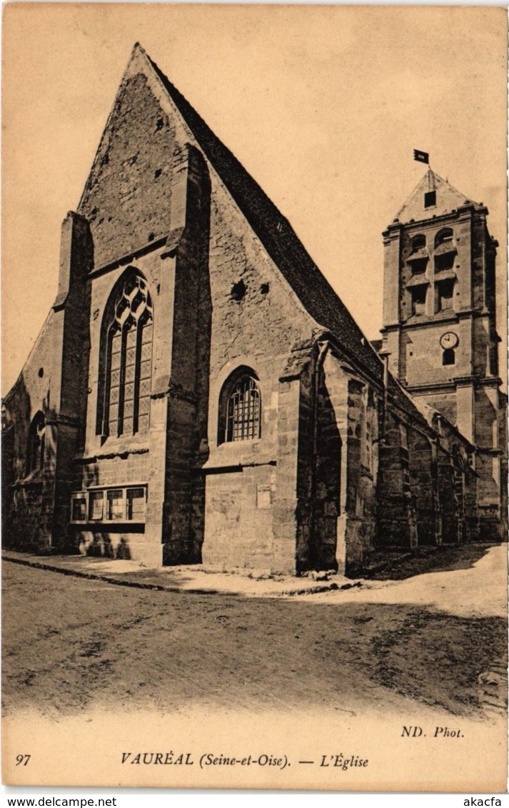 CPA VAUREAL - L'Église (107692) - Vauréal