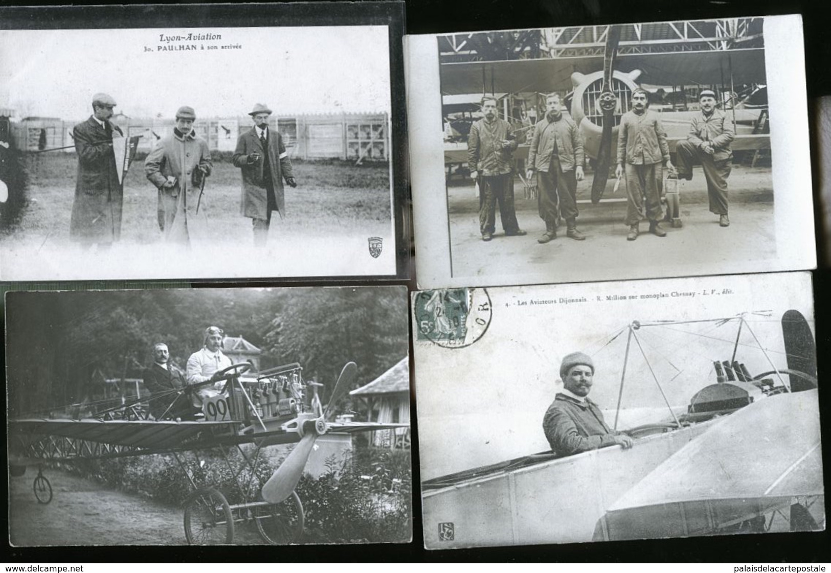 GROSSE COLLECTION DE CARTES POSTALES AVIATION / AEROPLANES / BALLON / PHOTOS CARTES PLUS DE 300 CARTES PRIX CASSE