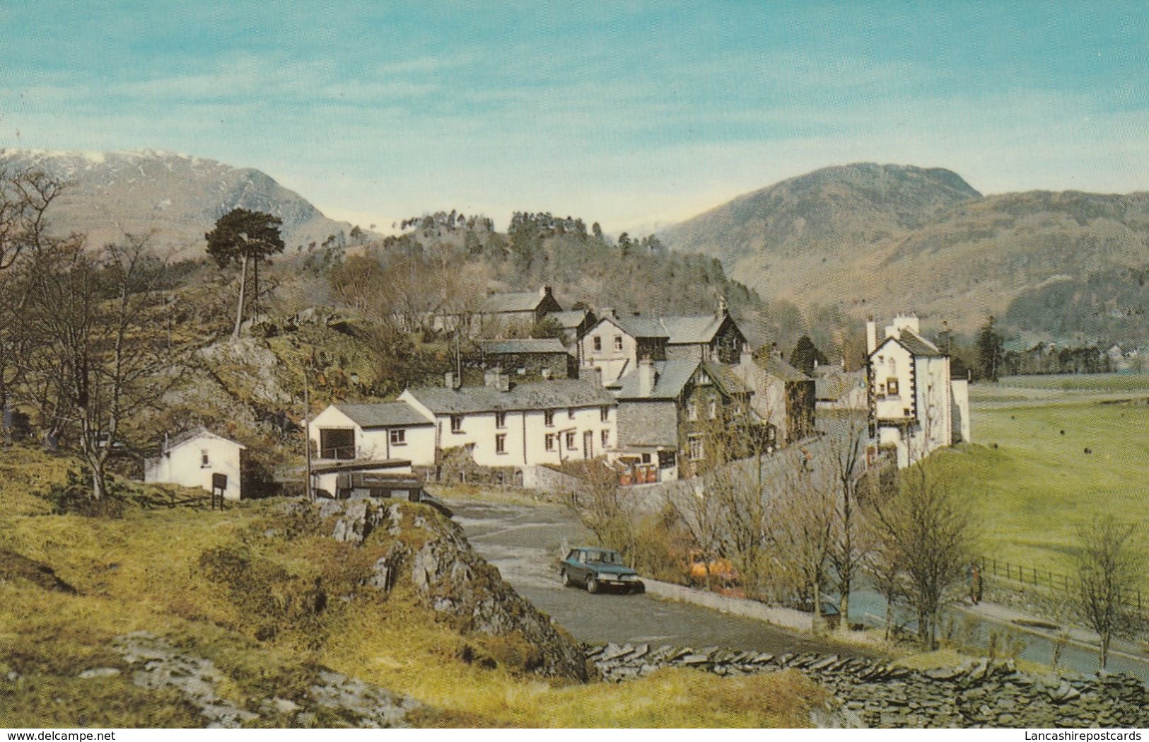 Postcard Patterdale Village Lake District My Ref B14132 - Patterdale