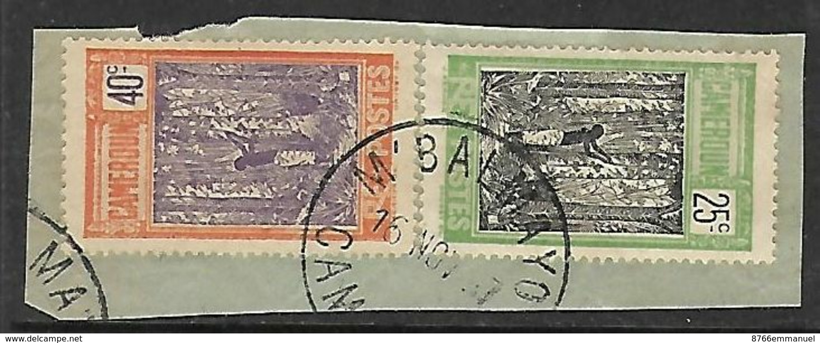CAMEROUN N°114 Et 117   Belle Oblitération De M'Balmayo - Used Stamps