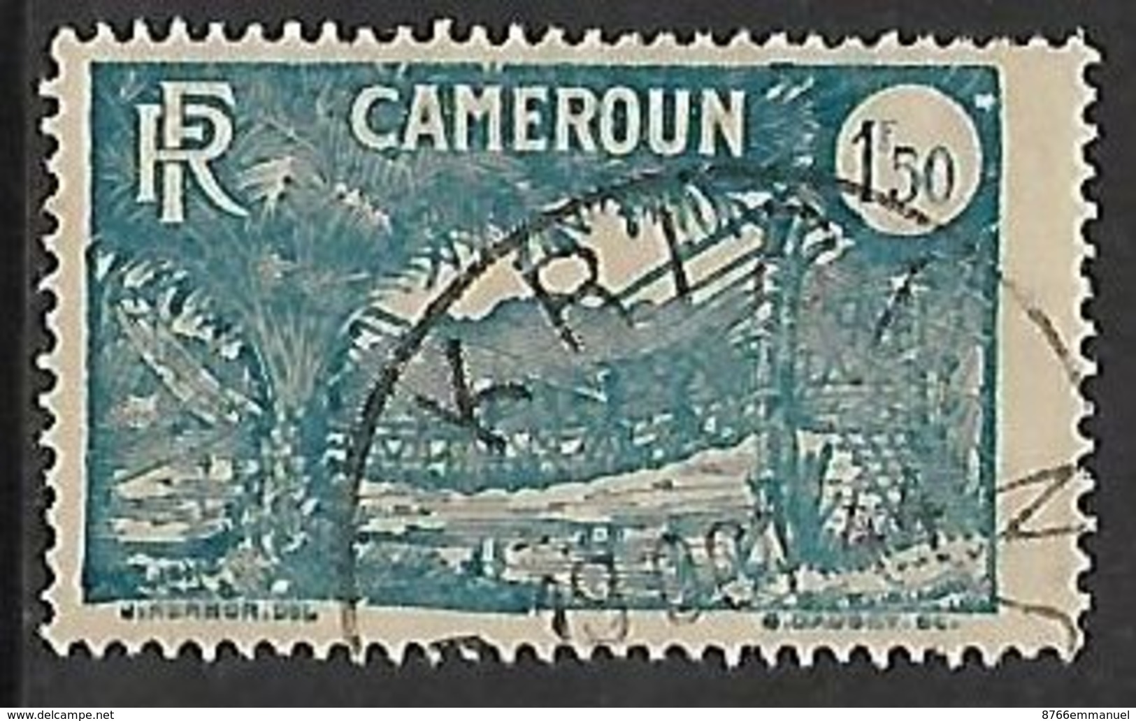 CAMEROUN N°128   Belle Oblitération De Kribi - Usados