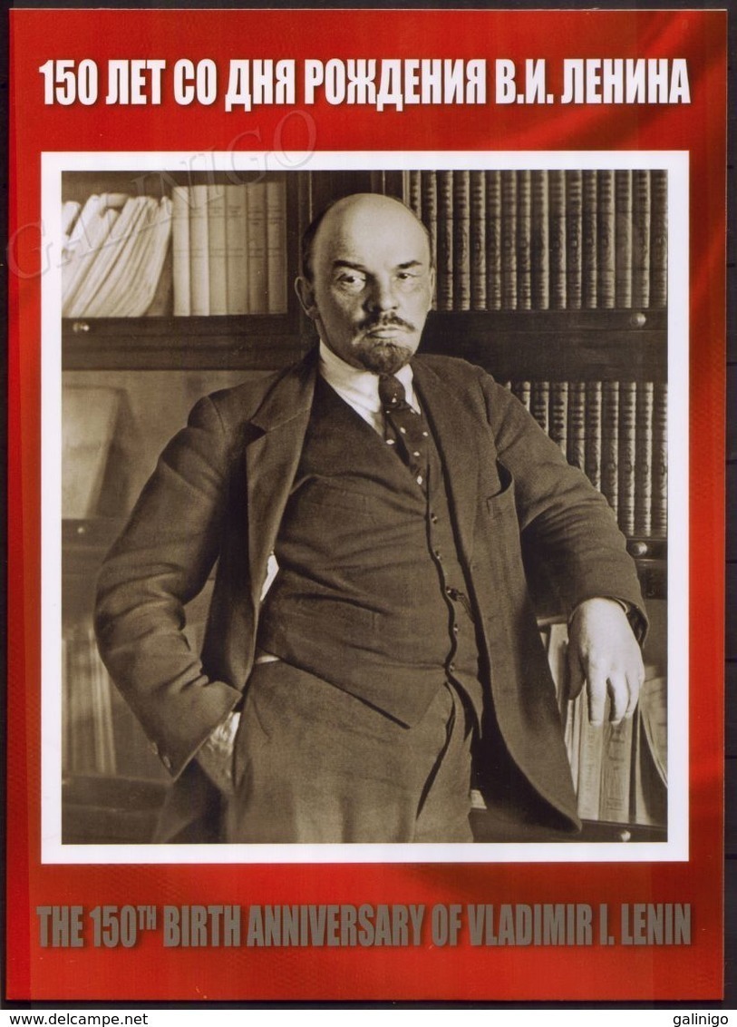 2020-2630 In Souvenir Pack (983) - (stamp,fdc+rare Vignette)  Russia  150th Anniversary Of Vladimir I.Lenin MNH - Nuovi