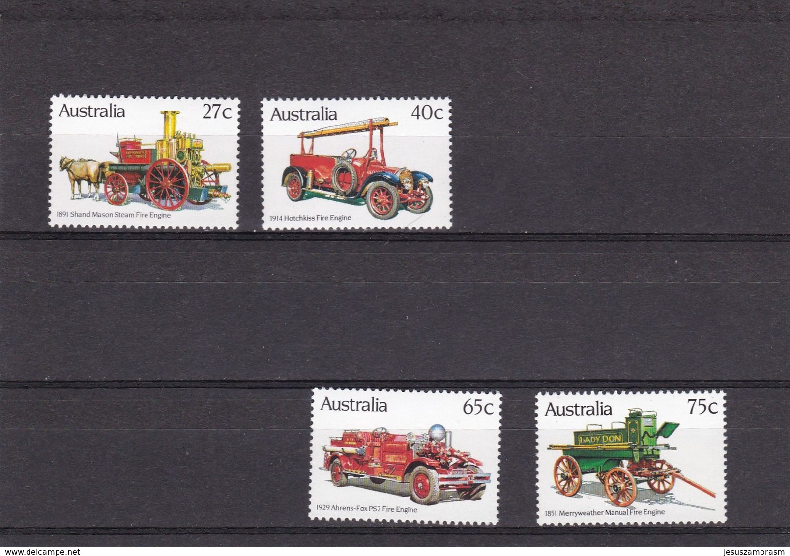 Australia Nº 806 Al 809 - Other & Unclassified