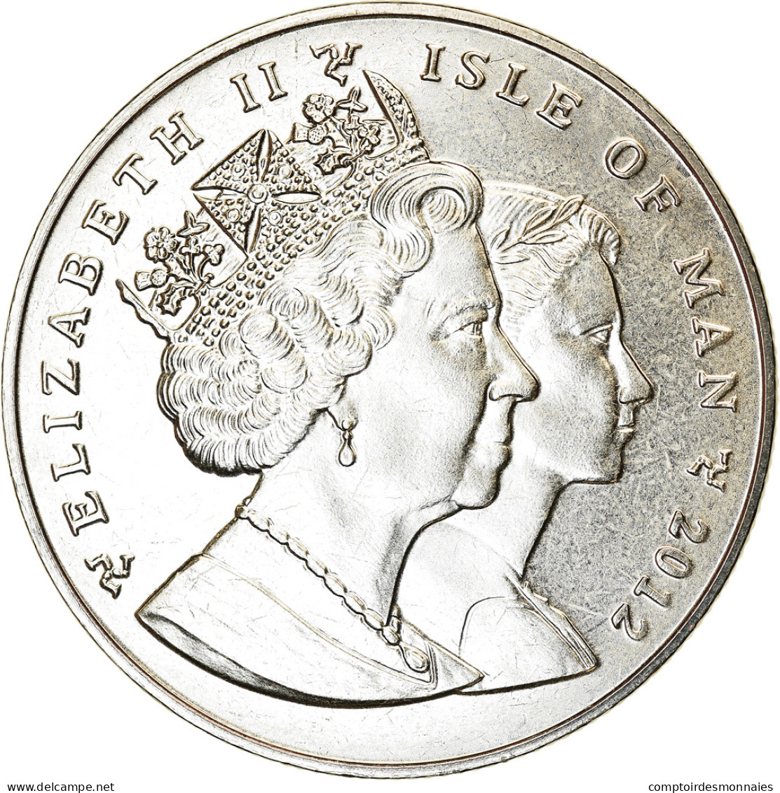 Monnaie, Isle Of Man, Elizabeth II, Crown, 2012, Pobjoy Mint, Discipline - Isle Of Man