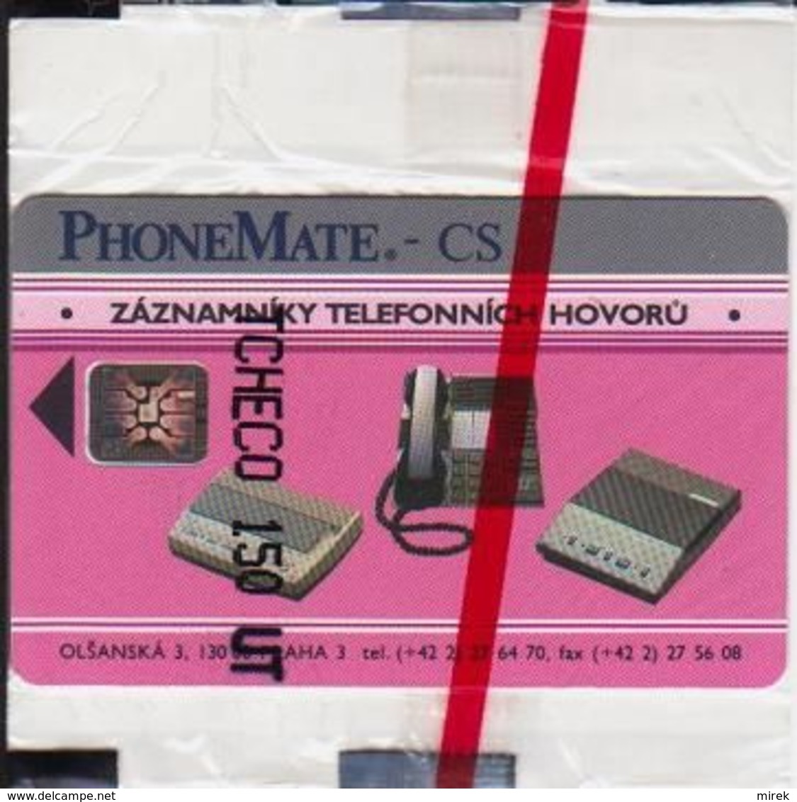34/ Czechoslovakia; C19., SL4, CN: C2B140736, On Wrapper Text "TCHECO 150 UT" - Tschechoslowakei