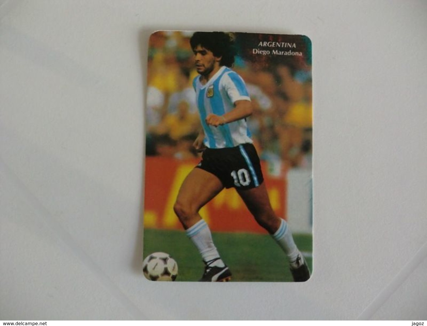 Football Futebol Argentina Diego Maradona Portugal Portuguese Pocket Calendar 1986 - Small : 1981-90