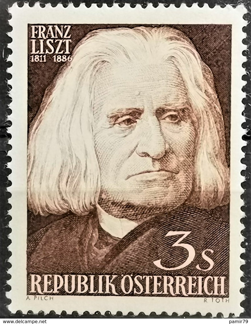 1961 Geburtstag Franz Liszt Postfrisch** MiNr: 1099 - Altri & Non Classificati