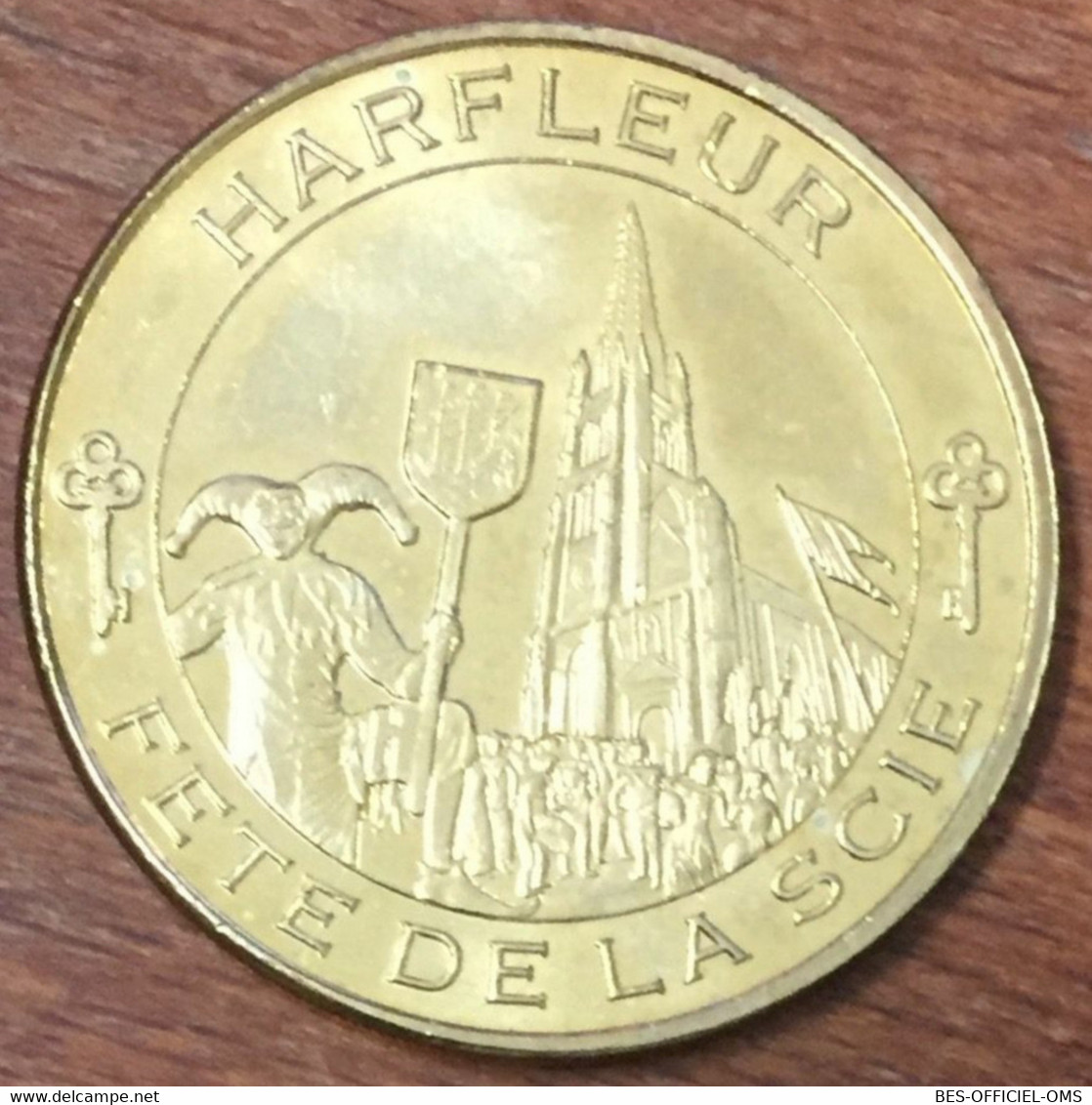 76 SEINE-MARITIME HARFLEUR FÊTE DE LA SCIE MDP 2013 MÉDAILLE MONNAIE DE PARIS JETON TOURISTIQUE MEDALS TOKENS COINS - 2013