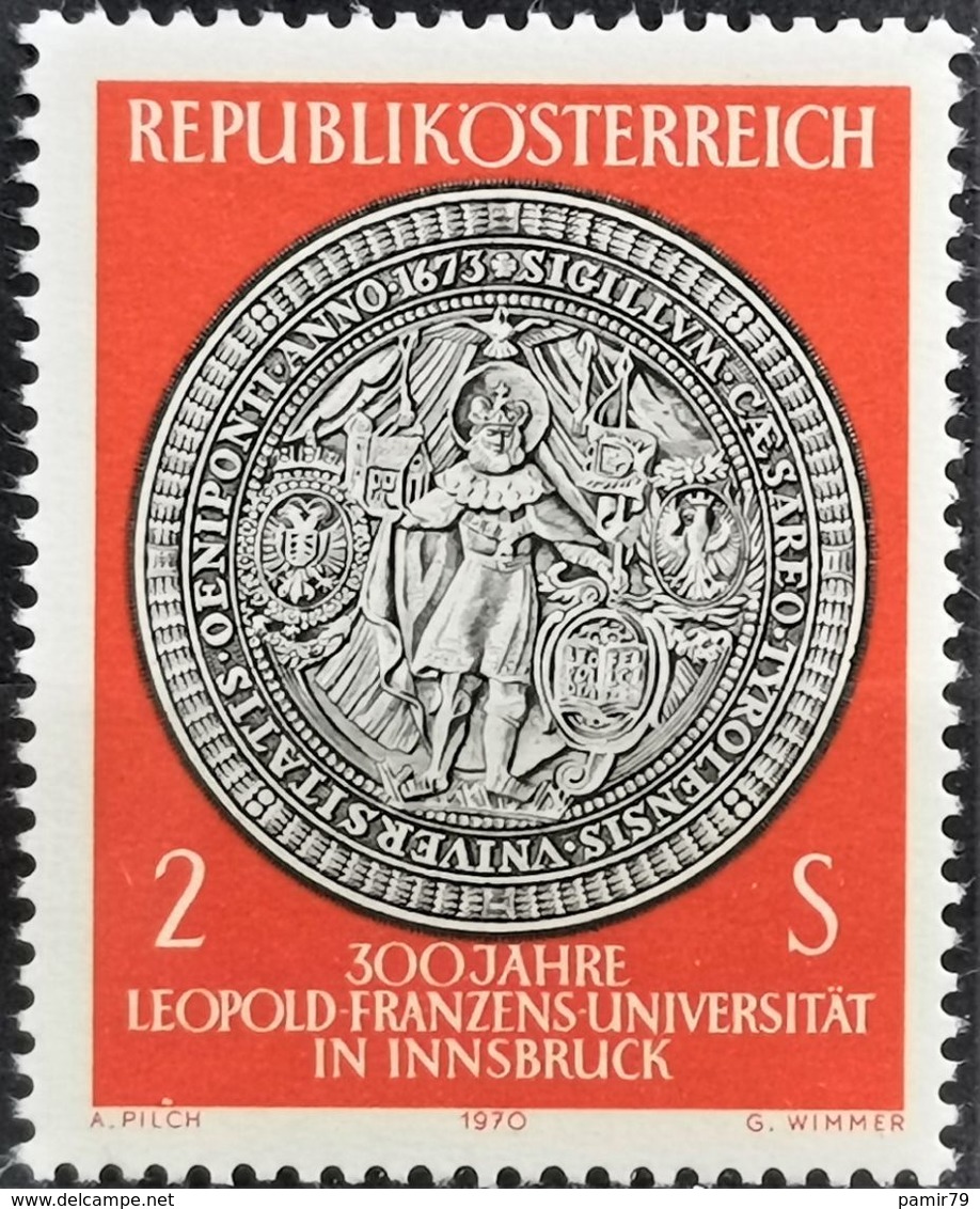 1970 Leopold Franzens Uni Innsbruck Postfrisch** MiNr: 1326 - Sonstige & Ohne Zuordnung