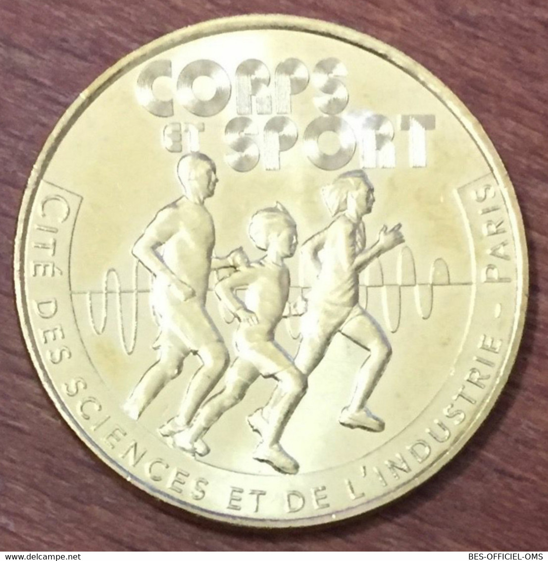 75019 PARIS CITÉ DES SCIENCES CORPS ET SPORT MDP 2019 MÉDAILLE TOURISTIQUE MONNAIE DE PARIS JETON MEDALS TOKENS COINS - 2019