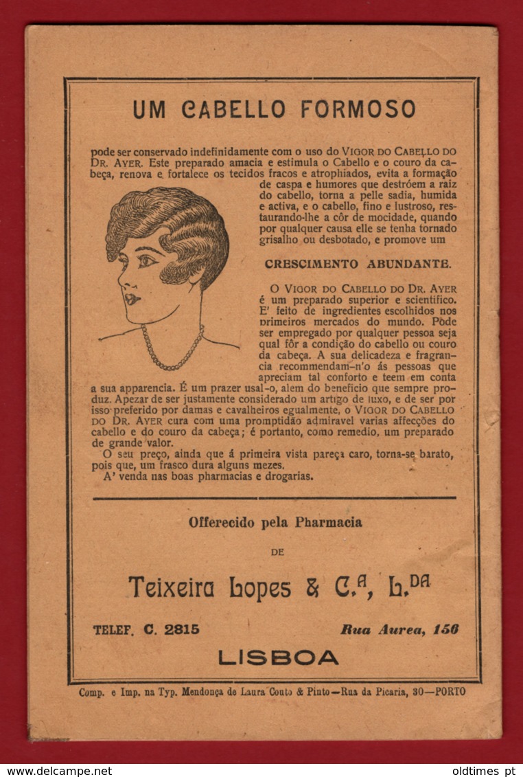 PORTUGAL - CALENDARIO E FOLHINHA PORTGUESA DO DOUTOR AYER - 1929 BROCHURE - Sonstige & Ohne Zuordnung