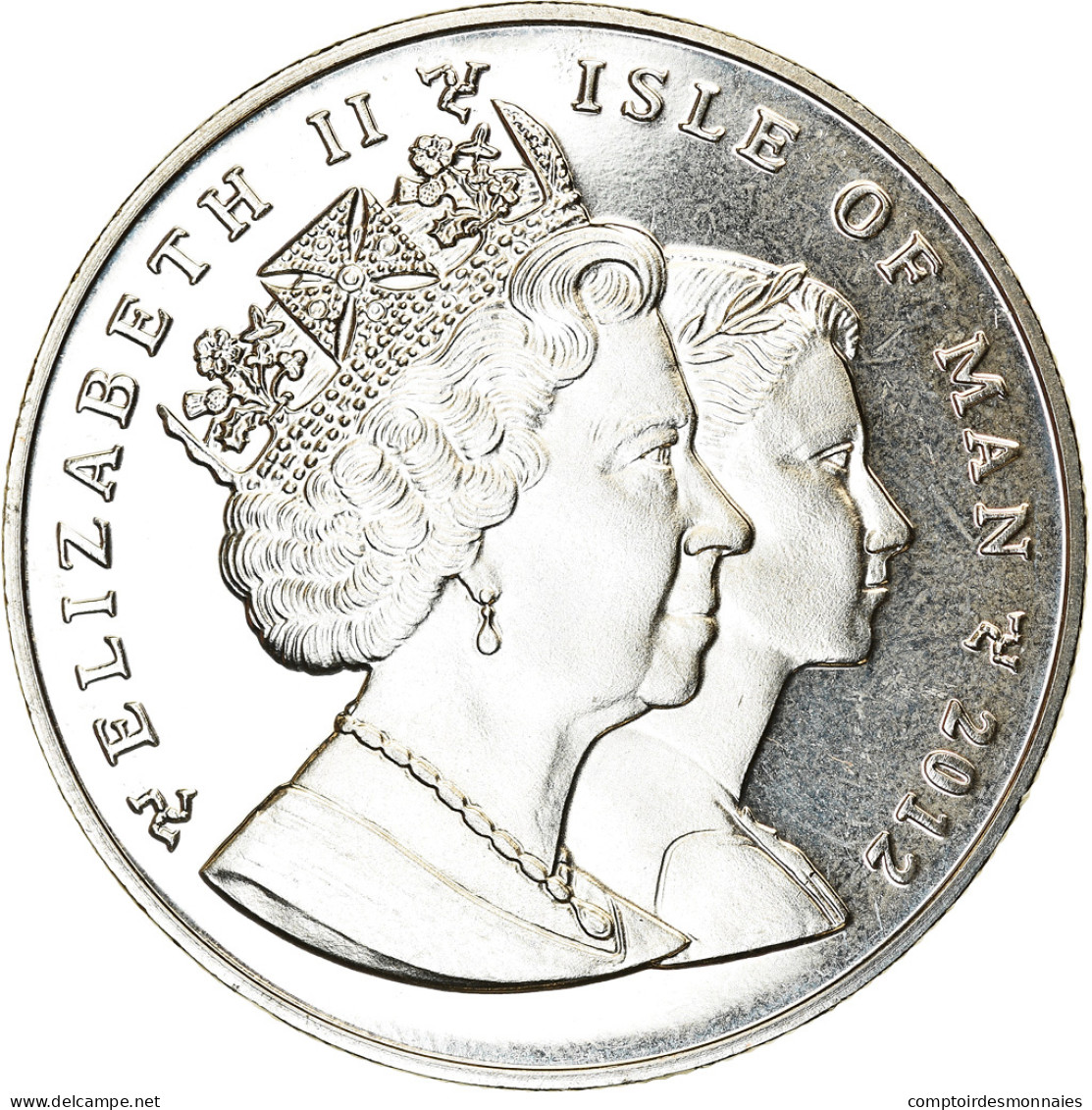 Monnaie, Isle Of Man, Elizabeth II, Crown, 2012, Pobjoy Mint, Discipline - Isle Of Man