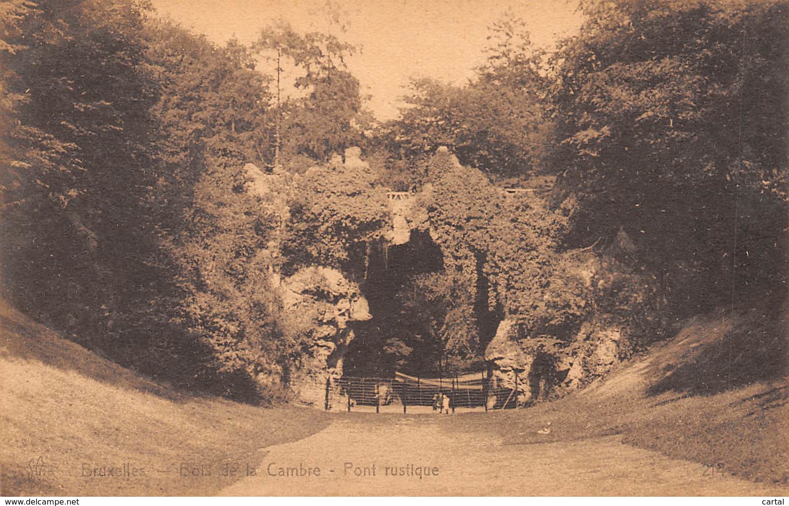 BRUXELLES - Bois De La Cambre - Pont Rustique - Foreste, Parchi, Giardini