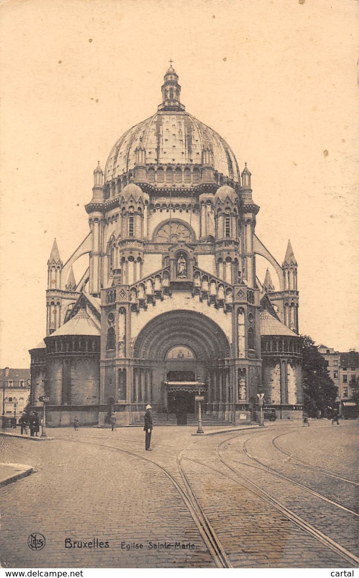 BRUXELLES - Eglise Sainte-Marie - Monumenti, Edifici