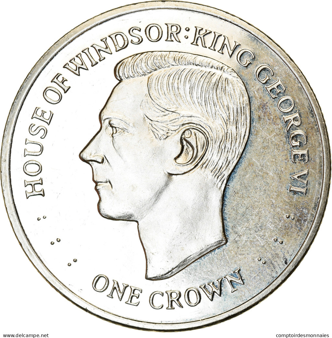 Monnaie, Falkland Islands, Crown, 2017, Maison Des Windsor - George VI, SPL - Falklandeilanden