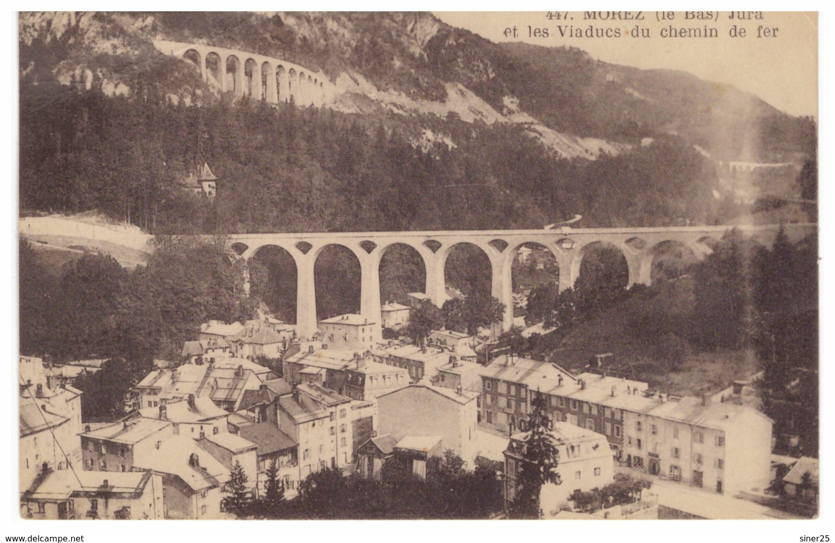 France - Morez , (le Bas) Jura Et Les Viaducs Du Chemin De Fer - Other & Unclassified