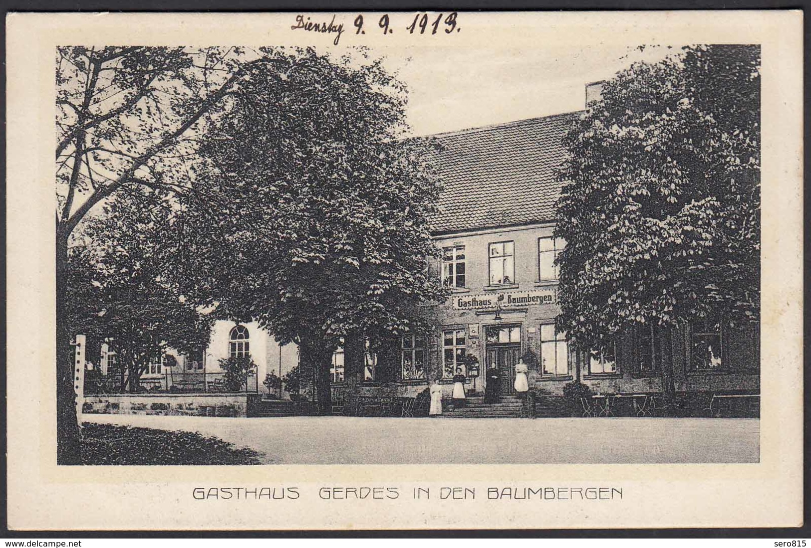 AK Nottuln-Havixbeck Gasthaus Gerdes 1913 Baumberge Bei Coesfeld Münster  - Andere & Zonder Classificatie