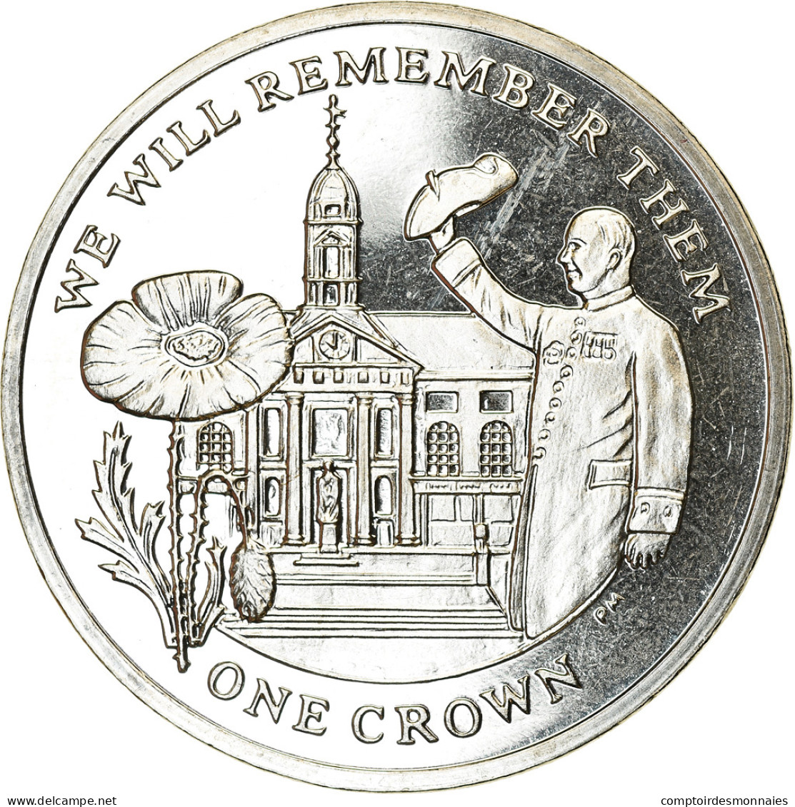 Monnaie, Falkland Islands, Crown, 2014, Hôpital Royal De Chelsea, SPL - Falkland