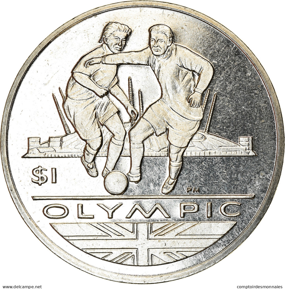 Monnaie, BRITISH VIRGIN ISLANDS, Dollar, 2012, Franklin Mint, Discipline - Iles Vièrges Britanniques