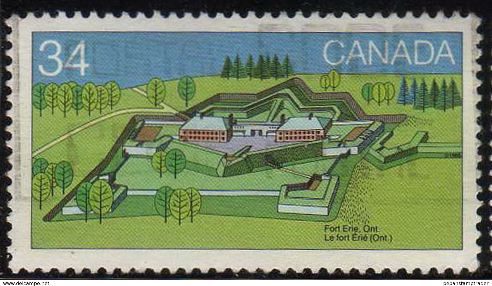 Canada - #1055 - Used - Andere & Zonder Classificatie