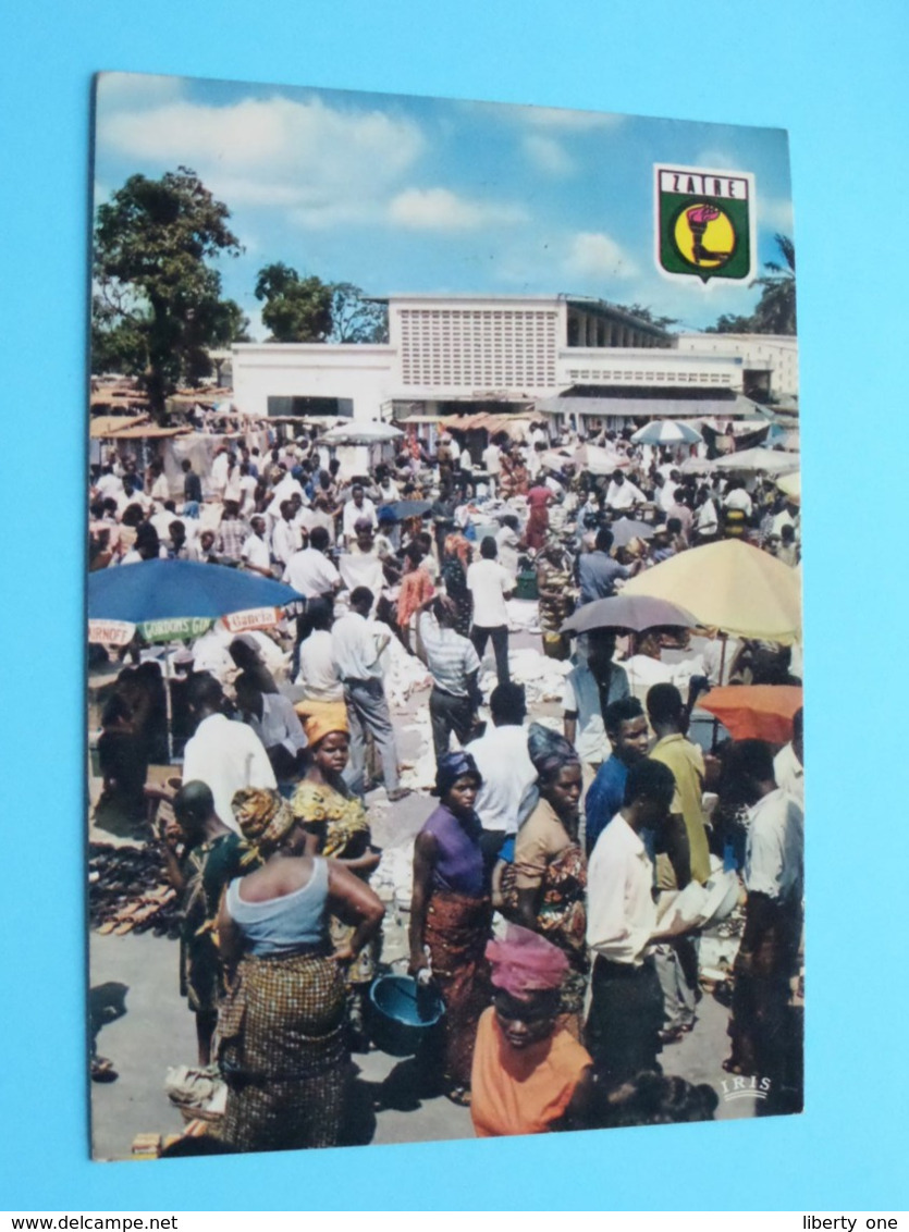 Marché CENTRAL Market KINSHASA Zaire ( Hachette ) Anno 1974 ( Zie/voir Photo ) ! - Kinshasa - Leopoldville