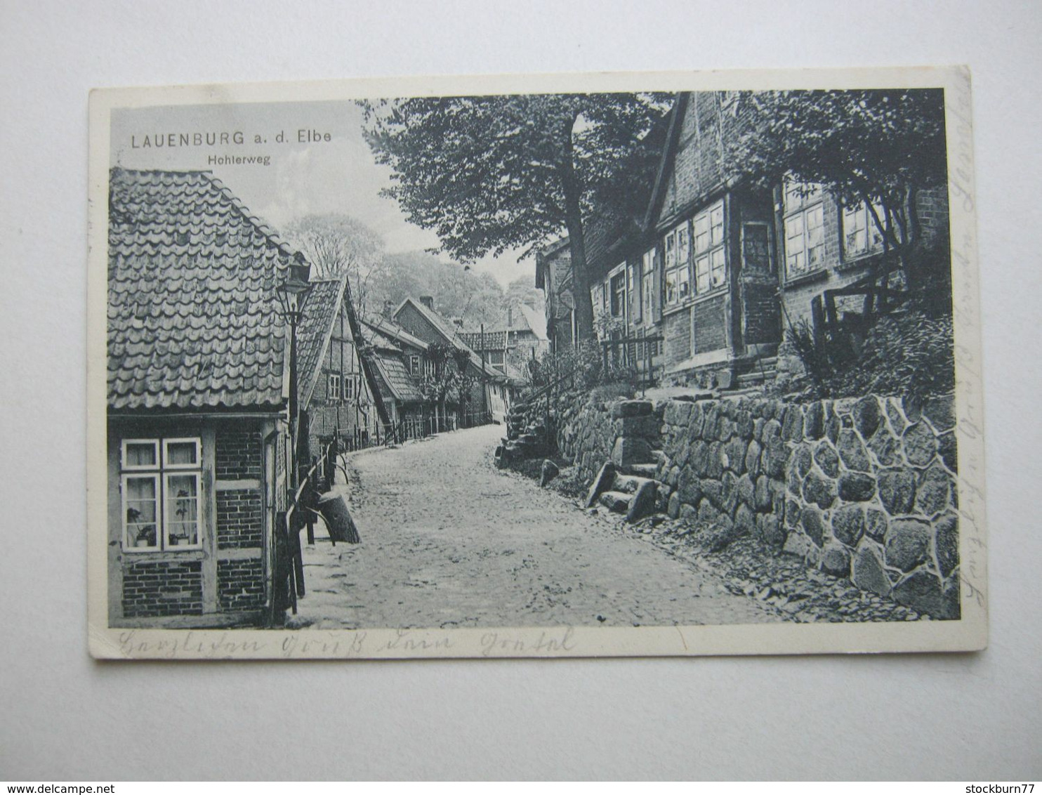 LAUENBURG , Strasse ,  Schöne Karte 1913 - Lauenburg