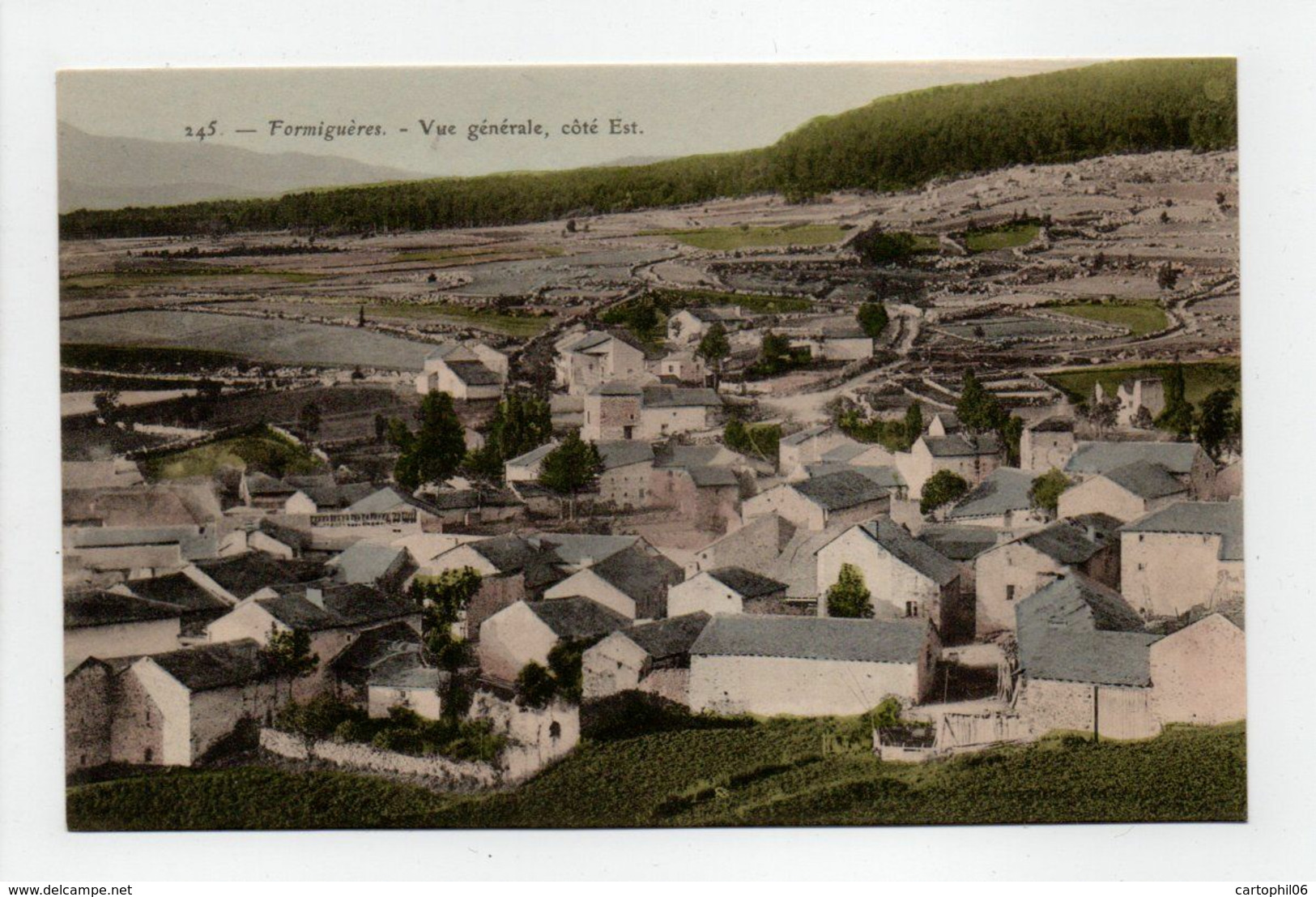 - CPA FORMIGUÈRES (66) - Vue Générale, Côté Est - N° 245 - - Otros & Sin Clasificación