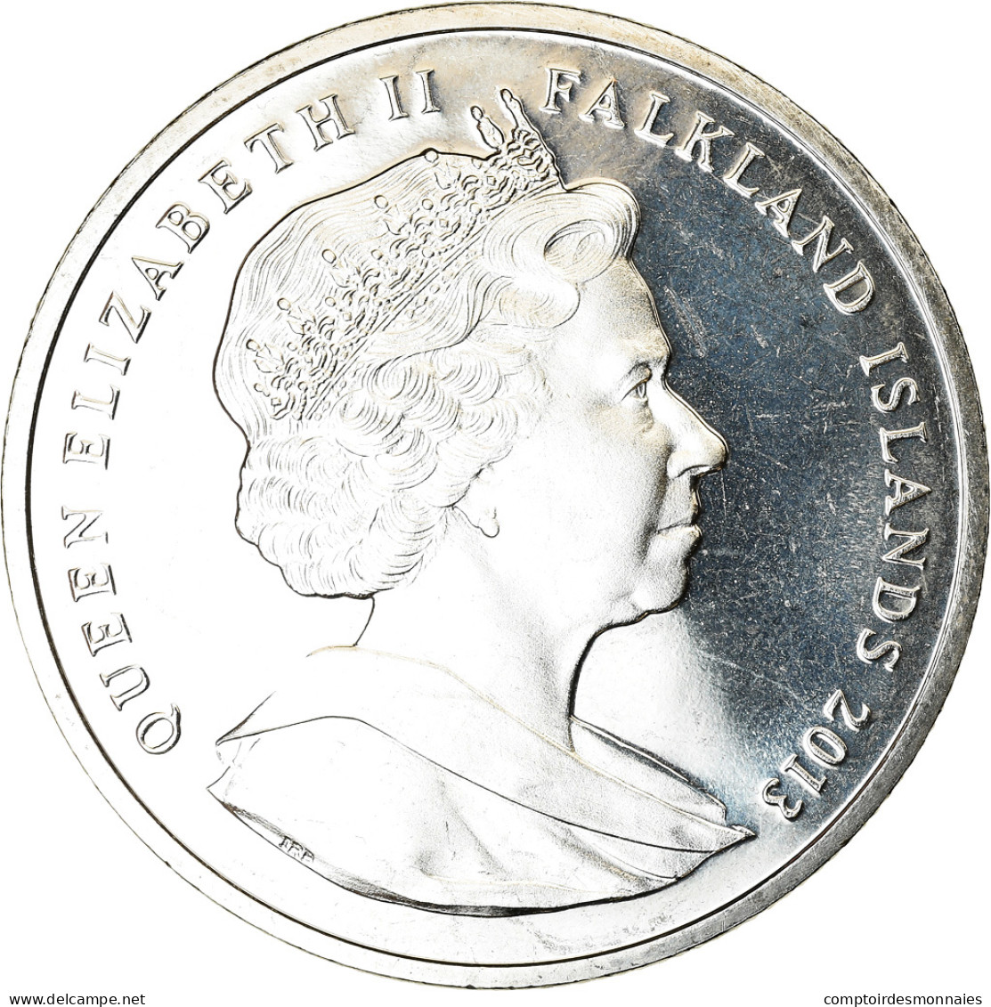 Monnaie, Falkland Islands, Crown, 2013, Référendum, SPL, Cupro-nickel, KM:169 - Falklandeilanden