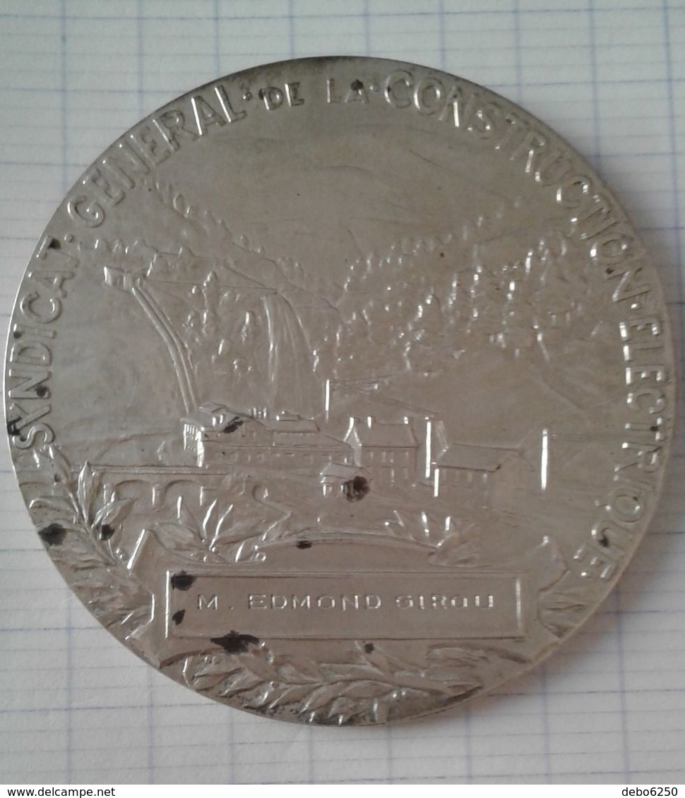 Médaille Syndicat Général De La Construction électrique - Francia