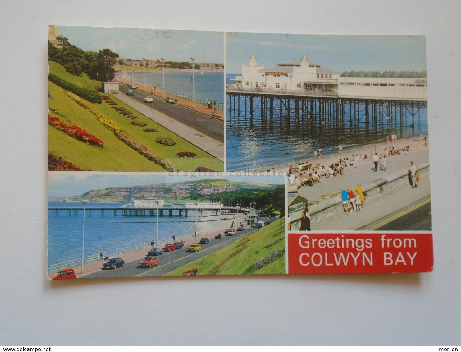 D172847  UK Wales  COLWYN BAY  Promenade Stamp Barn  Owl   -Tito Alba  - Hibou - Caernarvonshire