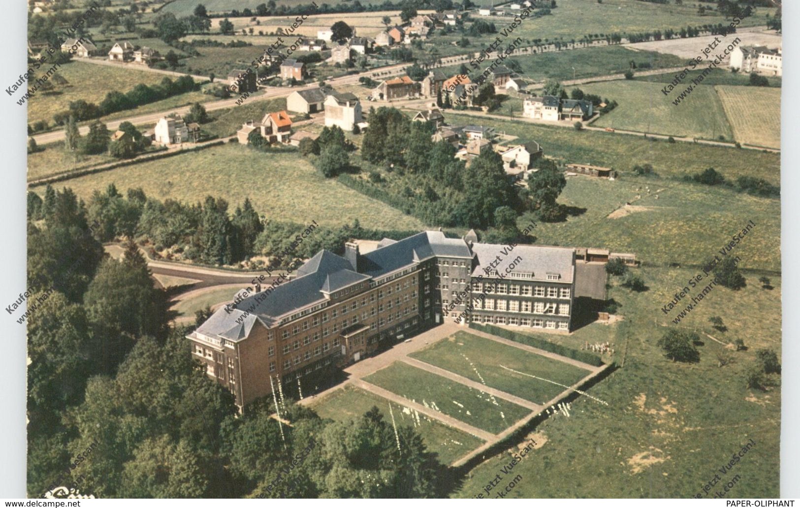 B 4140 SPRIMONT - BANNEUX, Institut Mater Dei, Vue Airienne, CIM-Macon, Kl. Oberflächenmängel - Sprimont