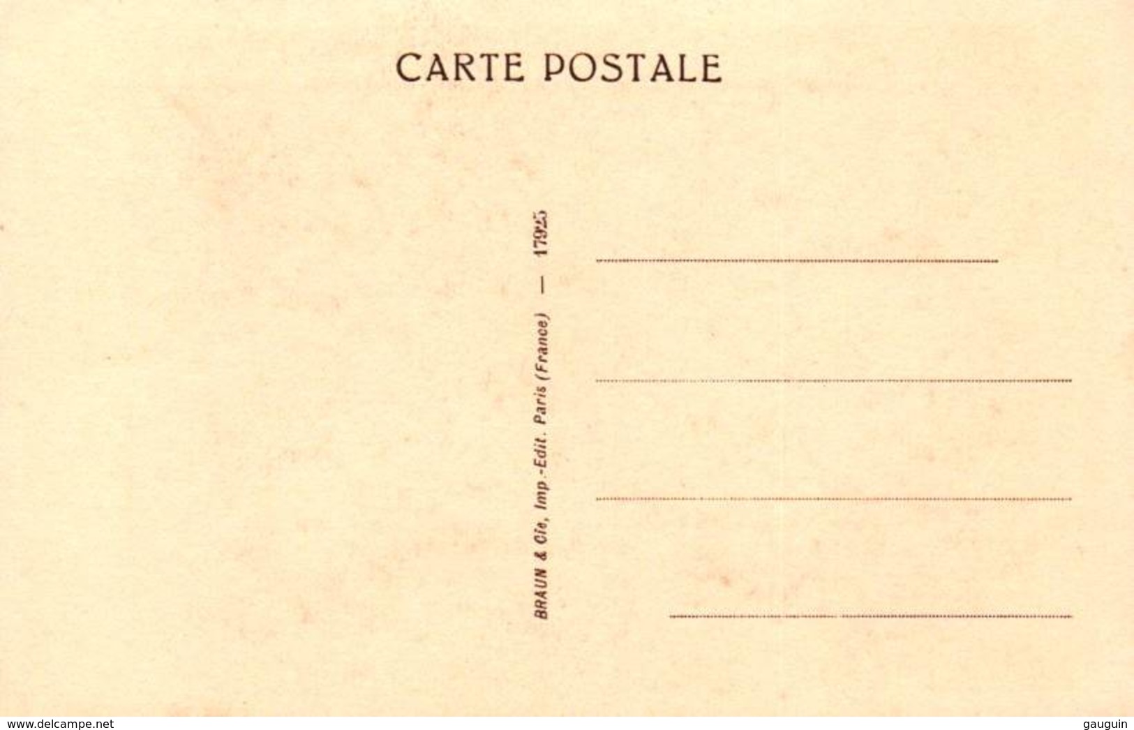 CPA - Paul CEZANNE (né En 1839 à AIX-en-PROVENCE) - "Scène De CARNAVAL Le Mardi-Gras" - Edition Braun Cie - Pittura & Quadri