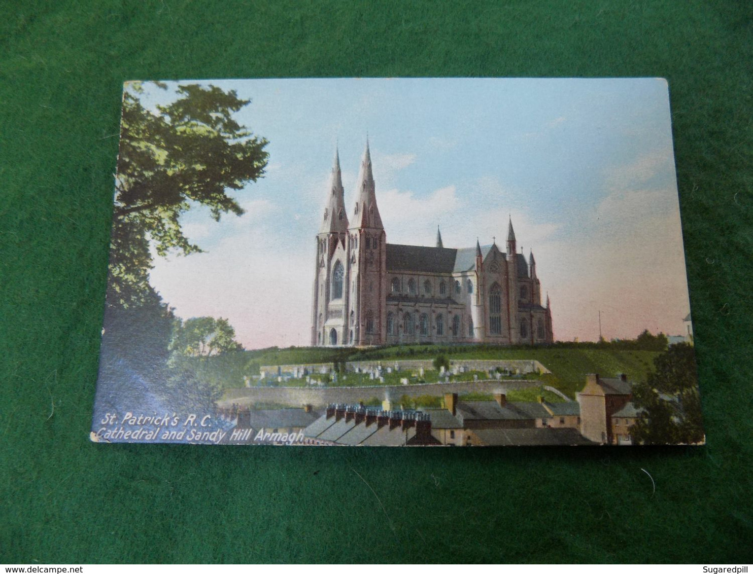 VINTAGE NORTHERN IRELAND: ARMAGH St Patrick's Catholic Cathedral Sandy Hill Tint Lawrence - Armagh