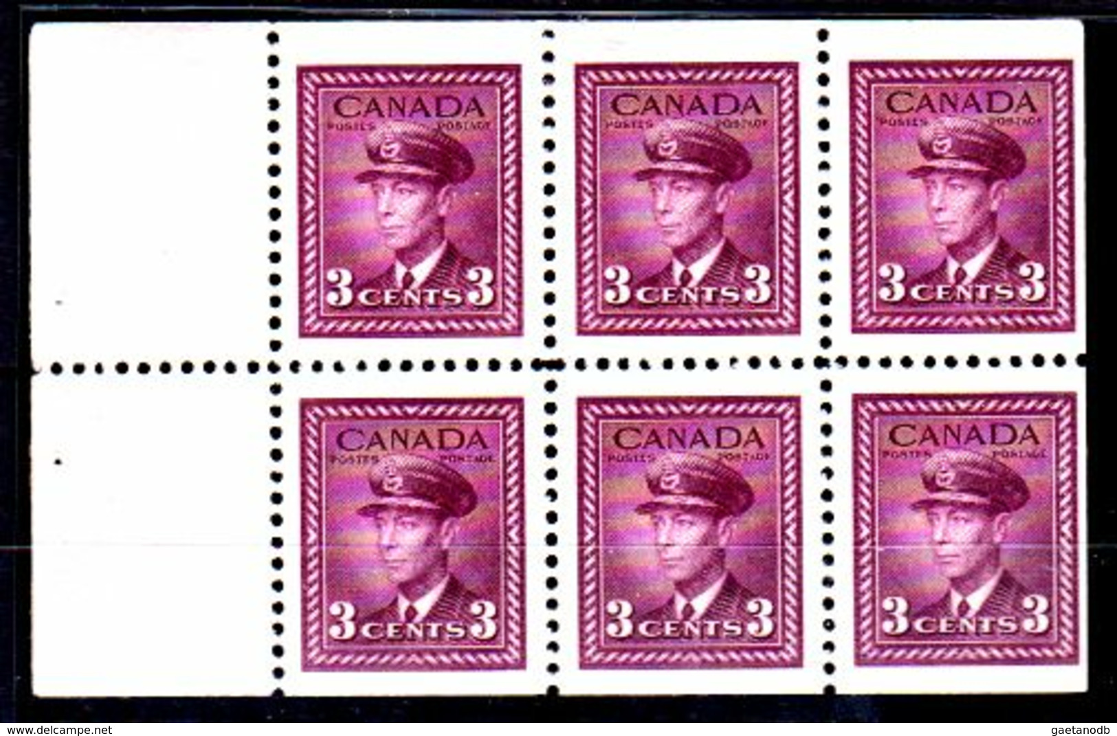 B317-Canada 1943-48 (++/+) Mnh/Hinged - Senza Difetti Occulti - - Pagine Del Libretto