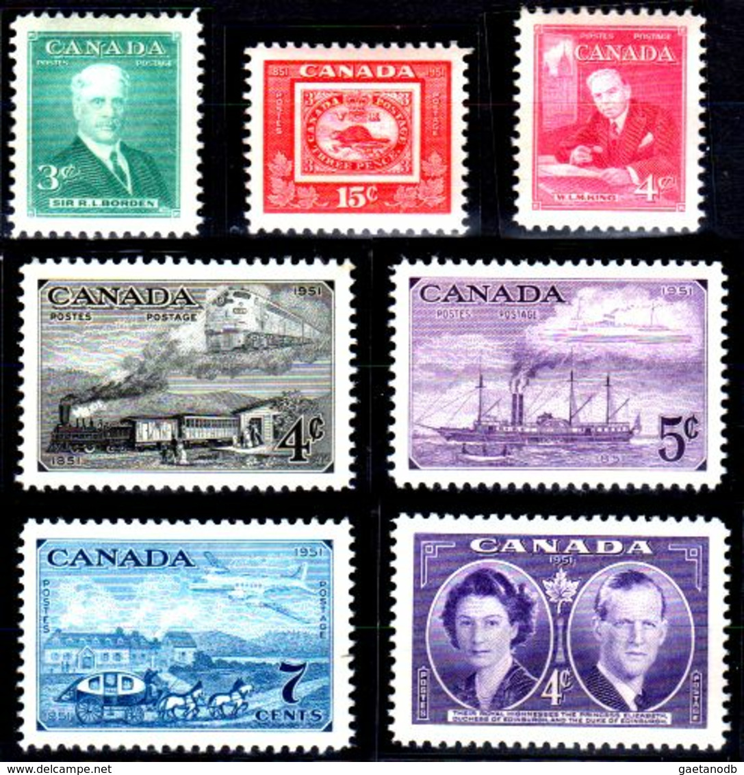 B323-Canada 1951 (+) LH - Senza Difetti Occulti - - Neufs